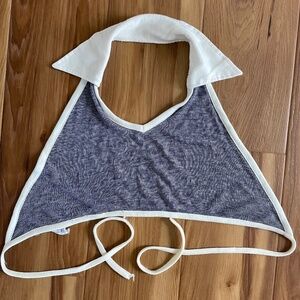 Vintage Collared Halter Top